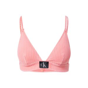 Calvin Klein Swimwear Bikinový top  lososová / čierna