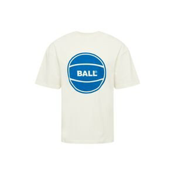 Ball Tričko  biela / modrá