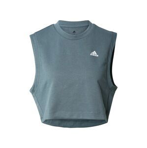 ADIDAS PERFORMANCE Top  dymovo modrá / biela