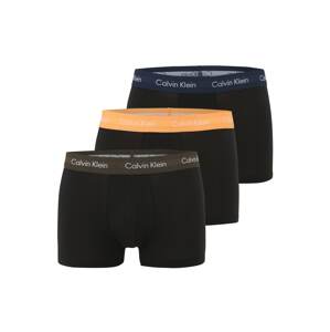 Calvin Klein Underwear Boxerky  čierna / biela / kaki / oranžová / námornícka modrá