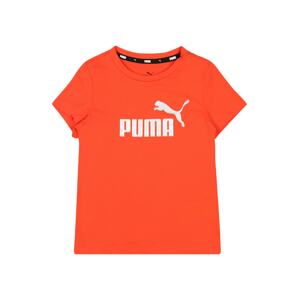 PUMA Tričko  červená / strieborná