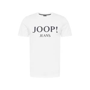 JOOP! Jeans Tričko 'Alex'  čierna / biela