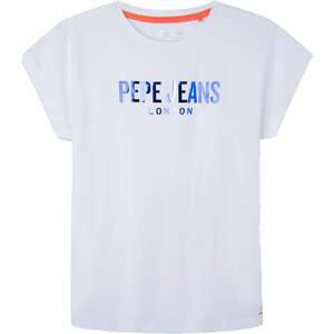 Pepe Jeans Tričko  biela / modrá / svetlomodrá / tmavomodrá