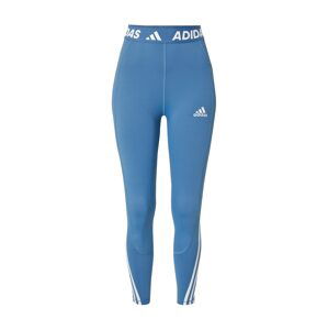 ADIDAS PERFORMANCE Športové nohavice  nebesky modrá / biela