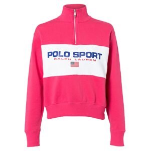 Polo Ralph Lauren Mikina  tmavoružová / biela / červená / modrá / tmavomodrá