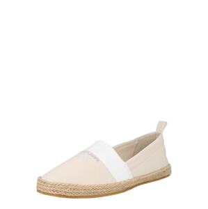 Calvin Klein Espadrilky  béžová / biela / sivá