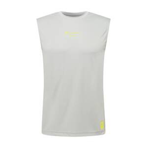 Champion Authentic Athletic Apparel Funkčné tričko  sivá / žltá