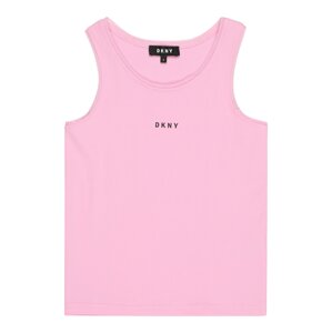 DKNY Top  ružová / čierna