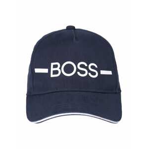 BOSS Kidswear Klobúk  ultramarínová / biela