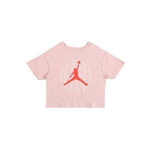 Jordan Tričko 'HBR WORLD'  ružová / červená / biela