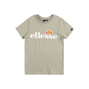 ELLESSE Tričko 'Malia'  kaki / biela / oranžová / červená