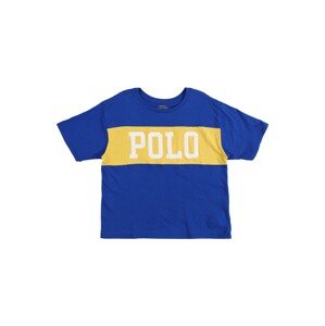 Polo Ralph Lauren Tričko  kráľovská modrá / žltá / biela