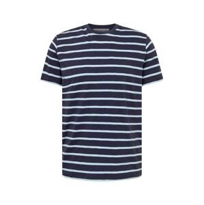 By Garment Makers Tričko 'Pax'  námornícka modrá / svetlomodrá