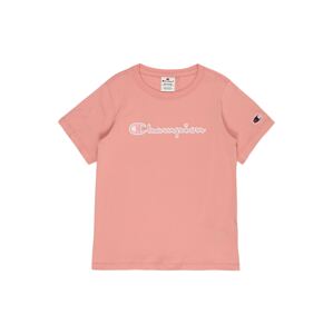 Champion Authentic Athletic Apparel Tričko  tmavomodrá / rosé / biela