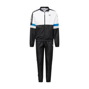 Sergio Tacchini Joggingová súprava ' Fascia '  biela / čierna / modrá