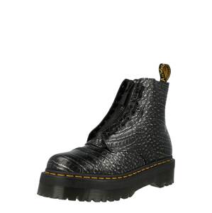 Dr. Martens Šnurovacie členkové čižmy 'Sinclair'  strieborná / čierna