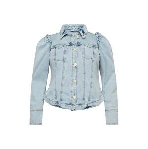 River Island Plus Prechodná bunda  modrá denim