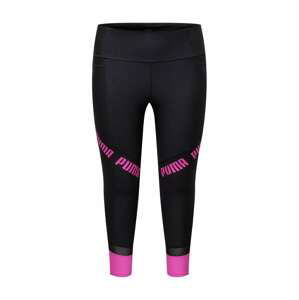 PUMA Športové nohavice 'Eversculpt'  čierna / ružová