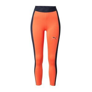 PUMA Funkčné nohavice  oranžová / čierna