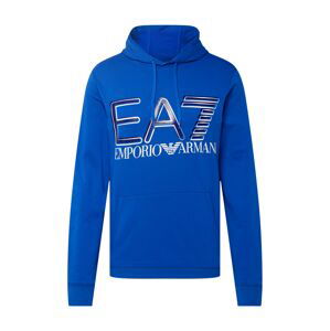 EA7 Emporio Armani Mikina  tmavomodrá / biela / kráľovská modrá