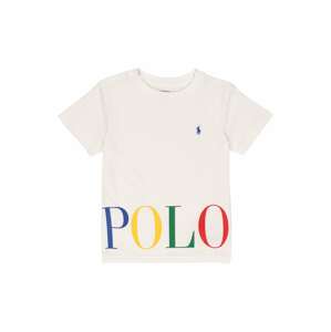 Polo Ralph Lauren Tričko  biela / modrá / žltá / zelená / červená