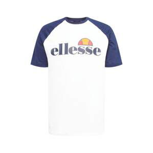 ELLESSE Tričko 'Corp'  biela / námornícka modrá / koralová / žltá