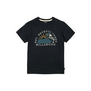 BILLABONG Funkčné tričko 'ISLA VISTA'  námornícka modrá / biela / žltá / svetlomodrá
