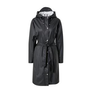 KnowledgeCotton Apparel Prechodný kabát 'JASMINE'  čierna