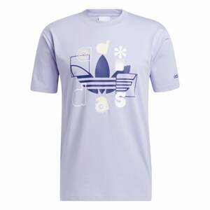 ADIDAS ORIGINALS Tričko  purpurová / biela