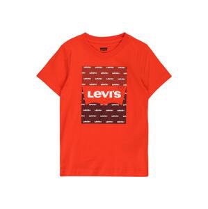 LEVI'S Tričko  červená / biela / tmavočervená / bordová