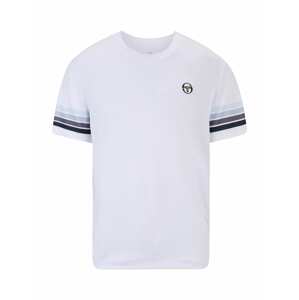 Sergio Tacchini Funkčné tričko 'CASORIA'  biela / svetlomodrá / tmavofialová / čierna / kiwi