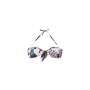 Desigual Bikinový top 'Alana II'  modrá / zelená / fialová / biela