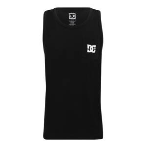 DC Shoes Tričko 'STAR'  čierna / biela