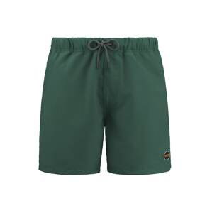 Shiwi Plavecké šortky  trávovo zelená / čierna / oranžová / biela