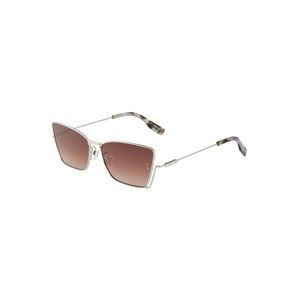 McQ Alexander McQueen Slnečné okuliare  strieborná / brokátová / čierna / svetlofialová