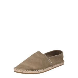 JACK & JONES Espadrilky  tmavobéžová