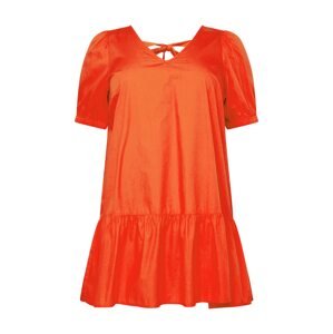 Vero Moda Curve Šaty  oranžová