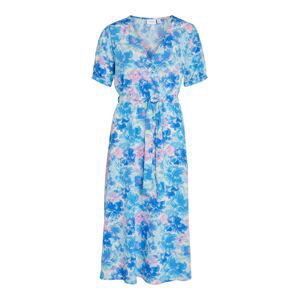VILA Letné šaty 'EASY LUNA'  modrá / svetlomodrá / svetlozelená / ružová / biela