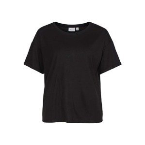 VILA Oversize tričko 'Athena'  čierna
