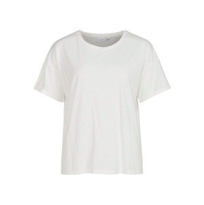 VILA Oversize tričko 'Athena'  biela / prírodná biela