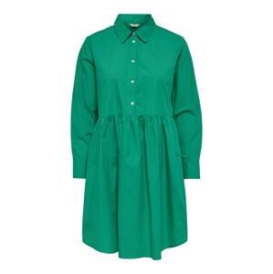 ONLY Košeľové šaty 'Daphne'  smaragdová