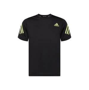 ADIDAS PERFORMANCE Funkčné tričko  čierna / svetložltá