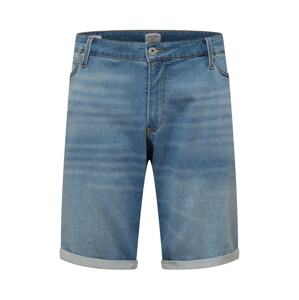 Jack & Jones Plus Džínsy 'Rick'  modrá denim