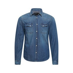 The Kooples Košeľa 'CHEMISE'  modrá denim