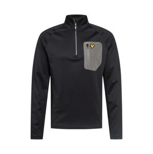 Lyle & Scott Tričko  čierna / sivá