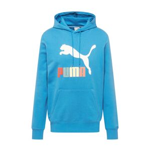 PUMA Mikina  modrá / biela / červená / pastelovo zelená / broskyňová