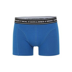 JACK & JONES Boxerky 'EDDIE'  modrá / čierna / biela