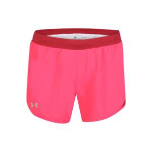 UNDER ARMOUR Športové nohavice  ružová / fialová / striebornosivá