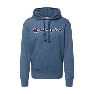 Champion Authentic Athletic Apparel Mikina  modrá melírovaná / ohnivo červená / biela