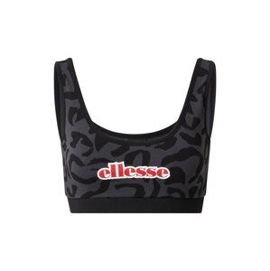 ELLESSE Top 'Sezwin'  čierna / grafitová / biela / krvavo červená